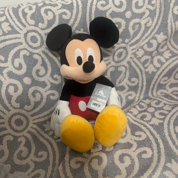 Large 21.25 inch Mickey Mouse Plush NWT jumbo plushy Disney stuffed animal - Picture 2 of 9